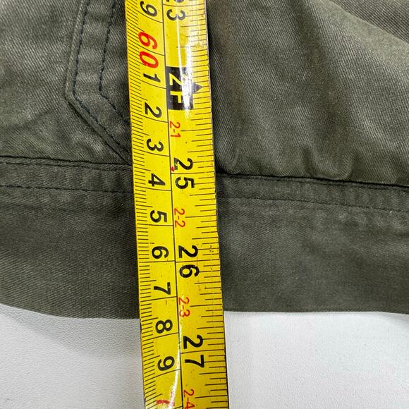 Rare VTG Italy United Colors Benetton Wax Canvas Olive Chore Coat Blanket  50 - Picture 9 of 11